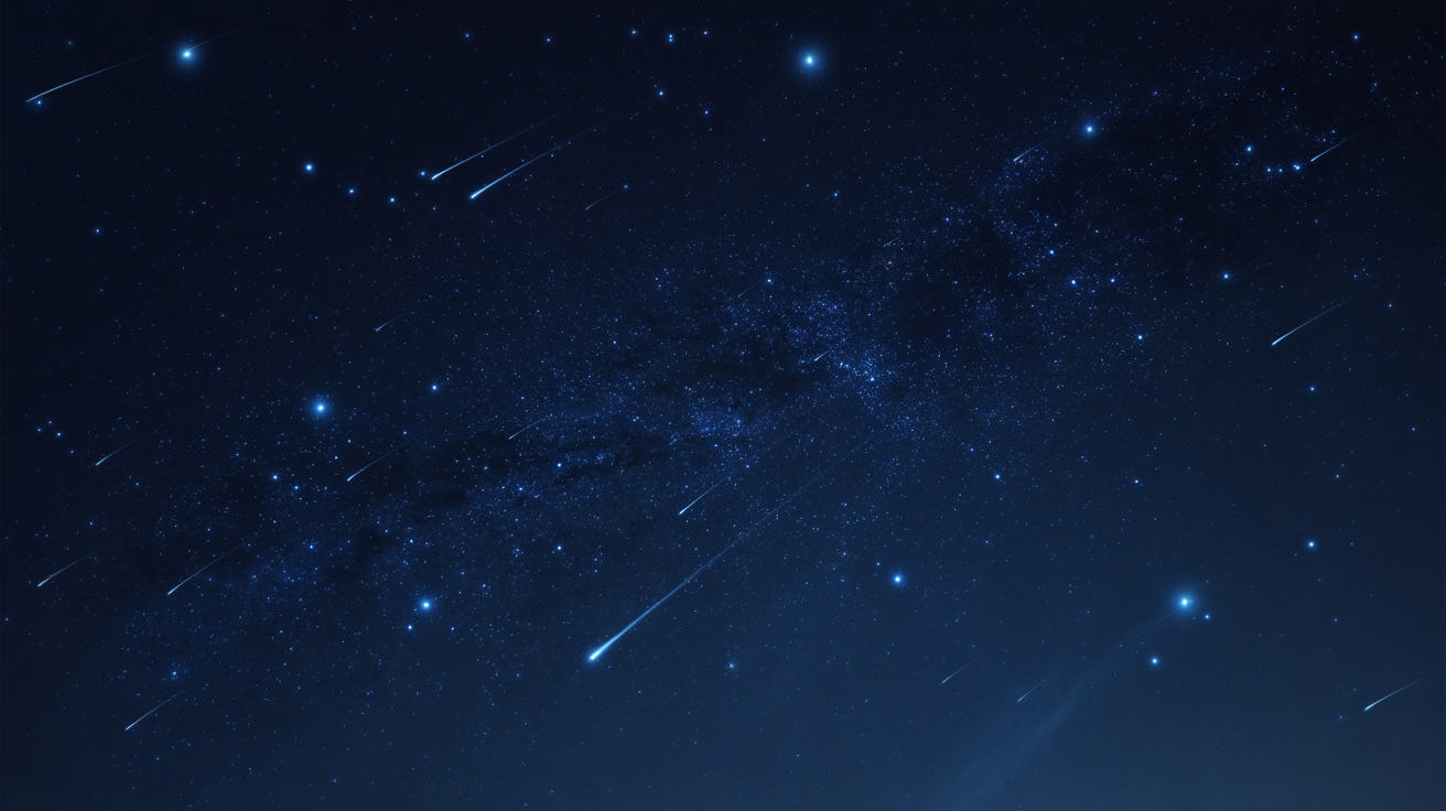 Night sky background
